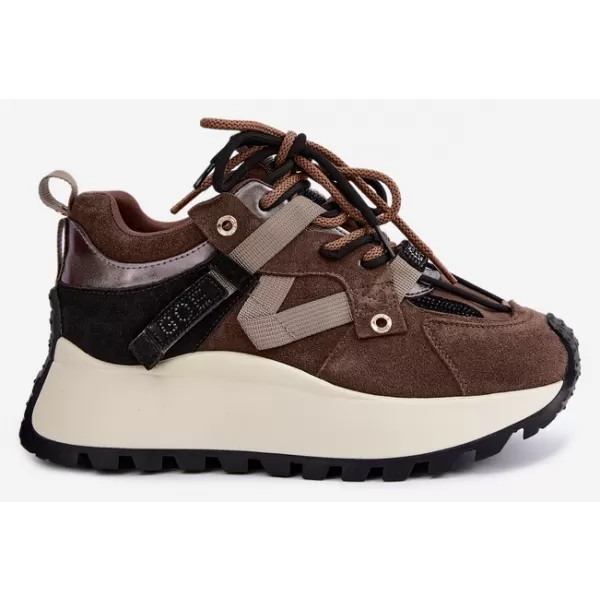  Dámské tenisky GOE UU2N4001 BROWN 