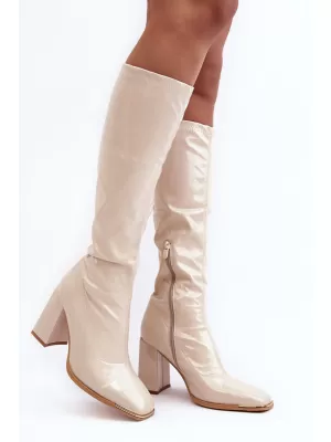 Dámské kozačky BOTO C-238/RB152P BEIGE