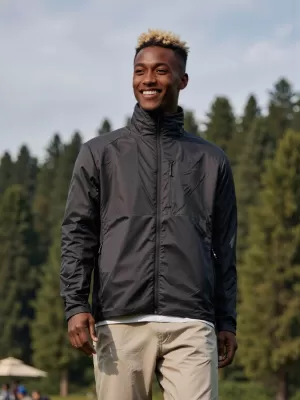 Pánská ultralehká bunda ALPINE PRO GERED BLACK
