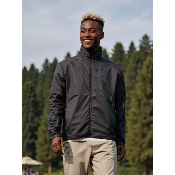  Pánská ultralehká bunda ALPINE PRO GERED BLACK 