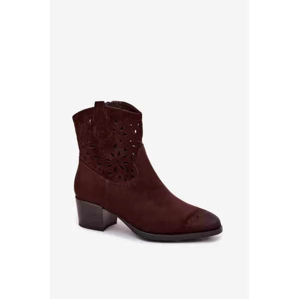  Dámské boty VINCEZA 58452 CHOCOLATE 