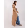 Dámský kardigan WOOL FASHION ITALIA AT-SW-2395.30 CAMEL