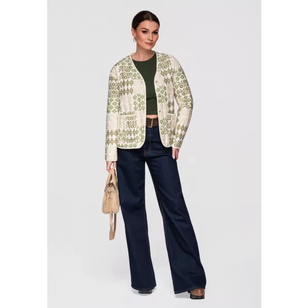  Dámská bunda LARICA OW-JALP-0126 BEIGE/KHAKI 