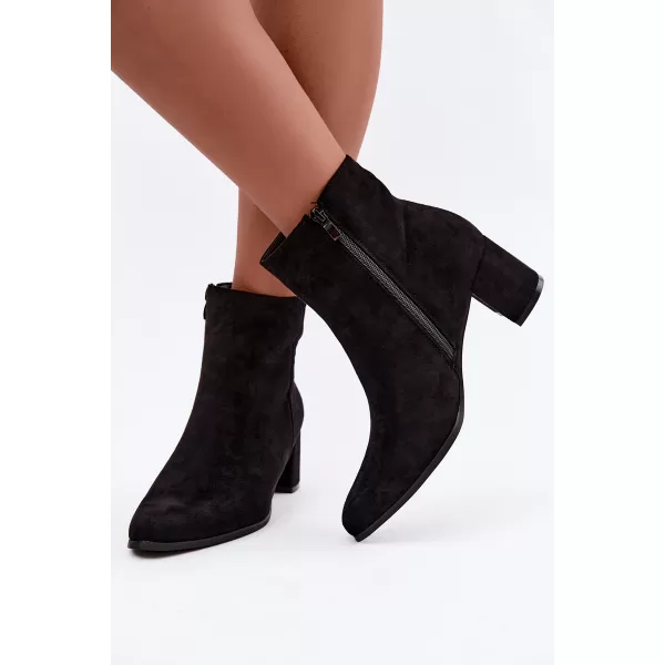  Dámské kotníkové boty BOTO DA192P BLACK 