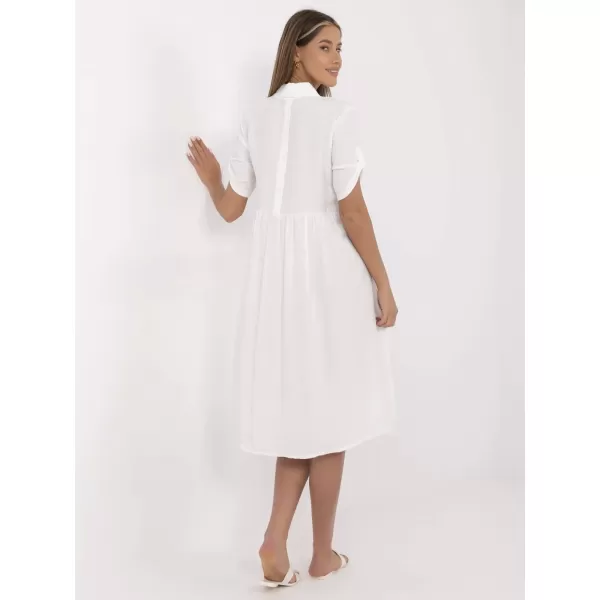  Dámské šaty ITALY MODA MI-SK-A2275.09 ECRU 