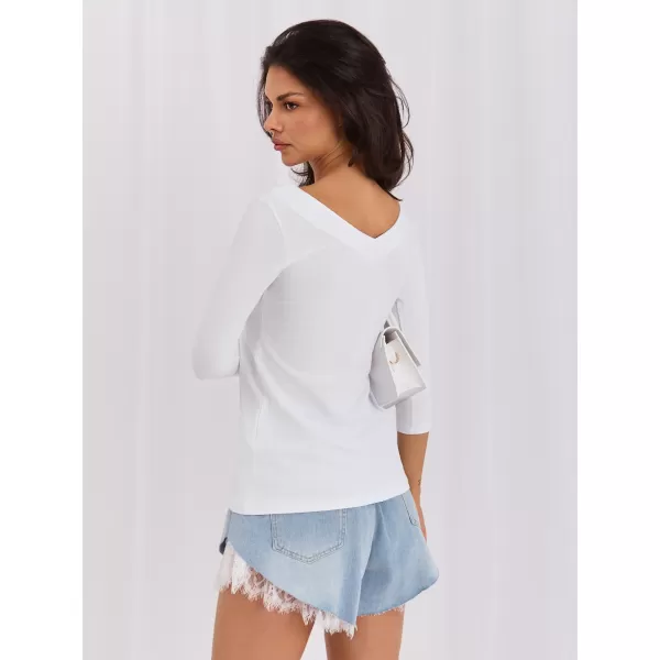  Dámské triko RUE PARIS RV-BZ-A1190.16 WHITE 