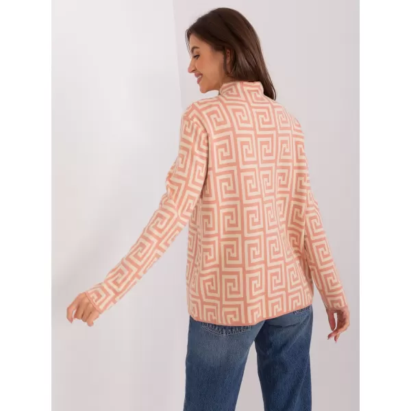 Dámský svetr WOOL FASHION ITALIA AT-SW-2341.00P PEACH 