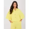 Dámská bunda RUE PARIS IT-KR-FL9998.85 BRIGHT YELLOW