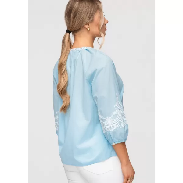  Dámská košile LARICA OW-SH-E0042 BLUE 