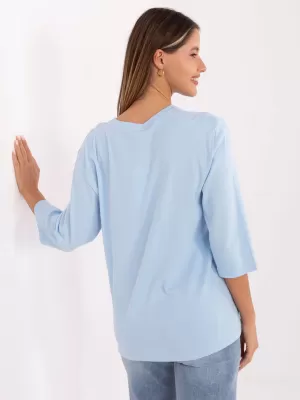 Dámská halenka RELEVANCE RV-BZ-A804.05P LIGHT BLUE