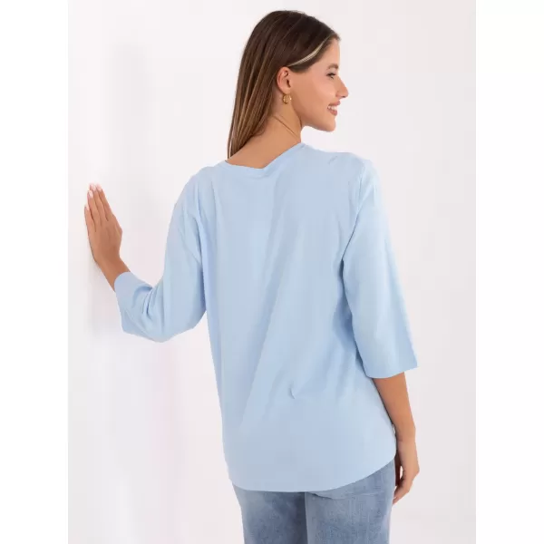  Dámská halenka RELEVANCE RV-BZ-A804.05P LIGHT BLUE 