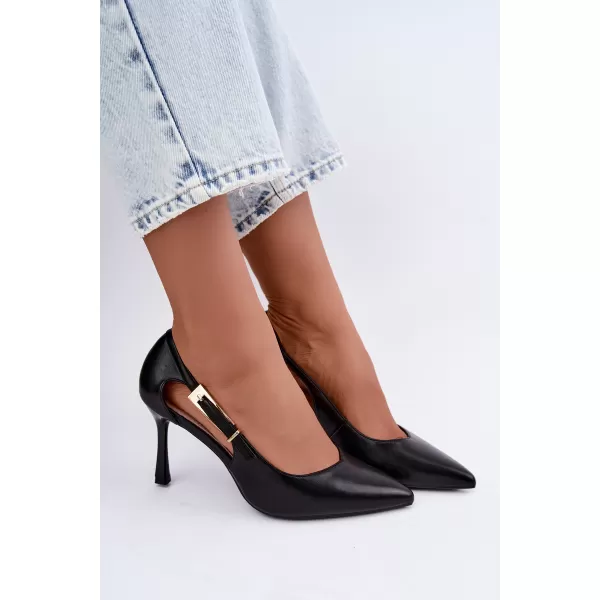  Dámské lodičky na jehle VINCEZA 62288 BLACK 