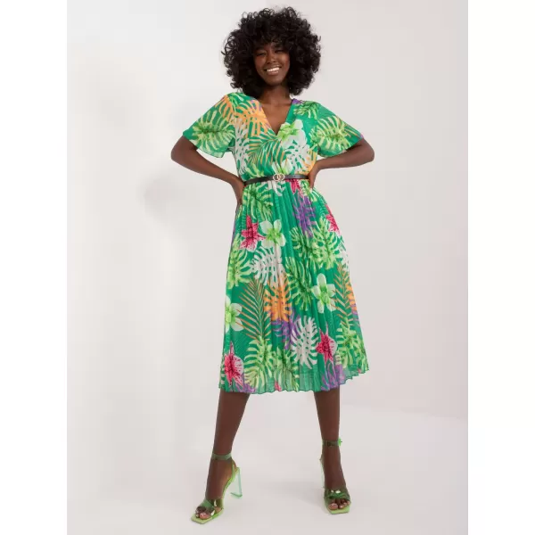  Dámské šaty ITALY MODA DHJ-SK-13162-3.90 GREEN 
