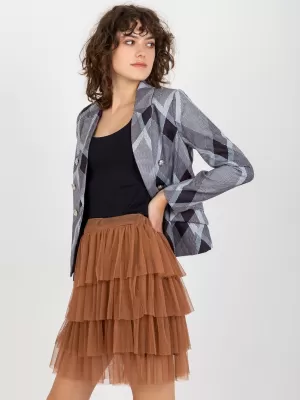 Dámská sukně OCH BELLA TW-SD-BI-0517.84 LIGHT BROWN