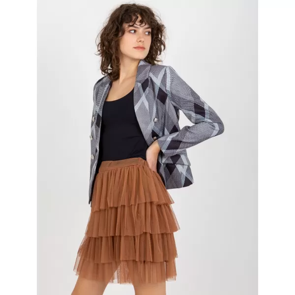 Dámská sukně OCH BELLA TW-SD-BI-0517.84 LIGHT BROWN 
