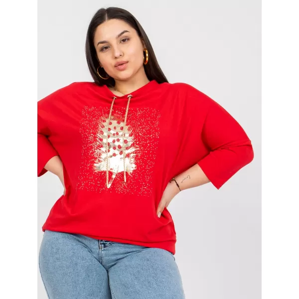  Dámská halenka RELEVANCE RV-BZ-7491.53 RED 