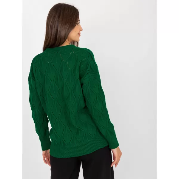  Dámský svetr RUE PARIS LC-SW-8035.06X DARK GREEN 