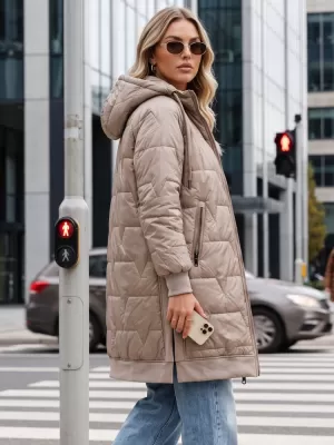 Dámská bunda DSTREET BÉŽOVÁ