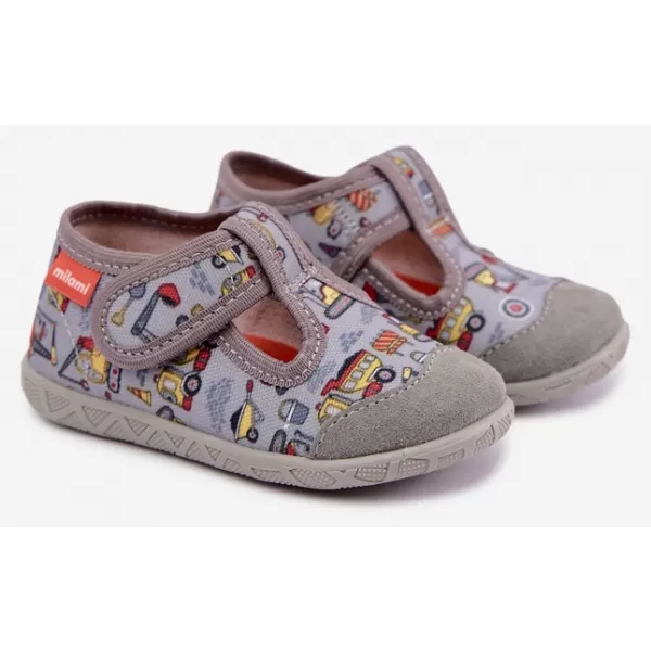  Dětské pantofle MILAMI 112/BR-81 GREY 