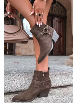 Dámské kotníkové boty BOTO NC1360K BROWN