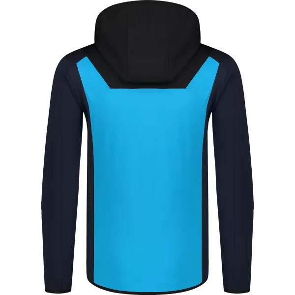  Pánská powerfleece mikina NORDBLANC SPRAWL NBSFM8333 ZÁŘIVĚ MODRÁ 