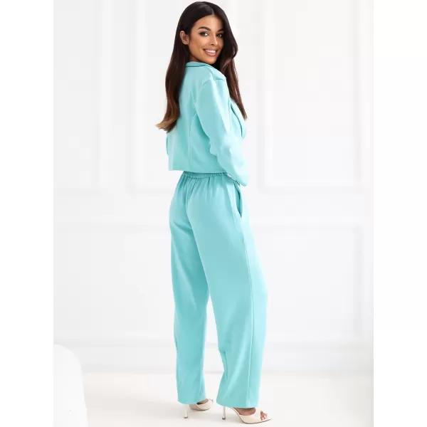  Dámský komplet RUE PARIS IT-KMPL-22255.70 TURQUOISE 