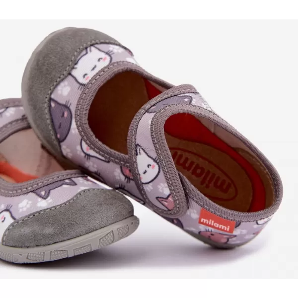  Dětské bačkory MILAMI 111/BR-34 GREY 