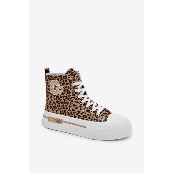  Dámské tenisky BOTO A88-211 LEOPARD 