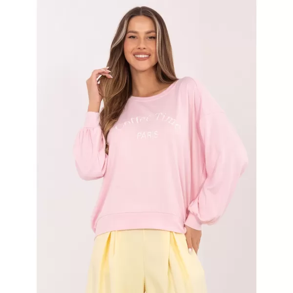  Dámská mikina RUE PARIS RV-BL-A1220.11 BRIGHT PINK 