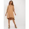 Dámské šaty ITALY MODA DHJ-SK-16328.33 CAMEL