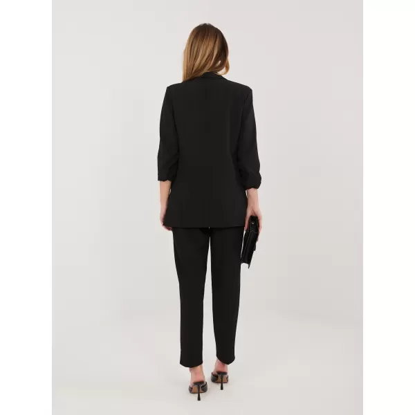  Dámský komplet RUE PARIS IT-KMPL-FL2766.16 BLACK 