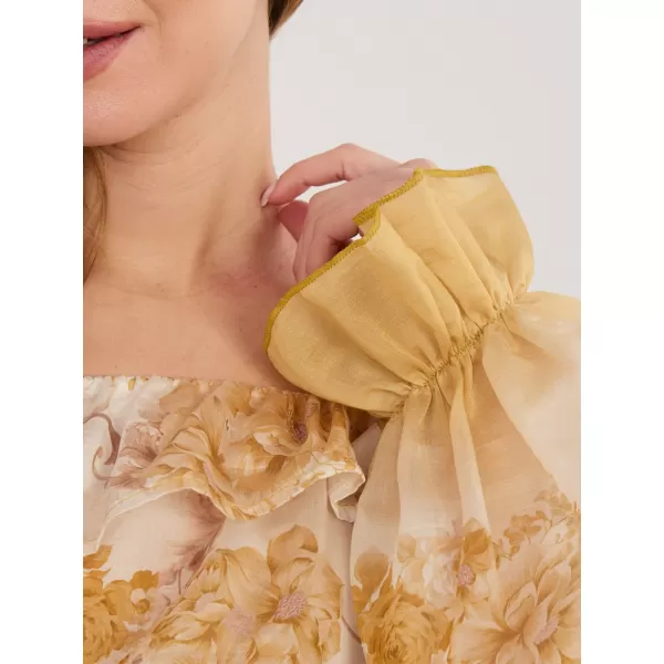  Dámská halenka ITALY MODA IT-BZ-26018.65 YELLOW 