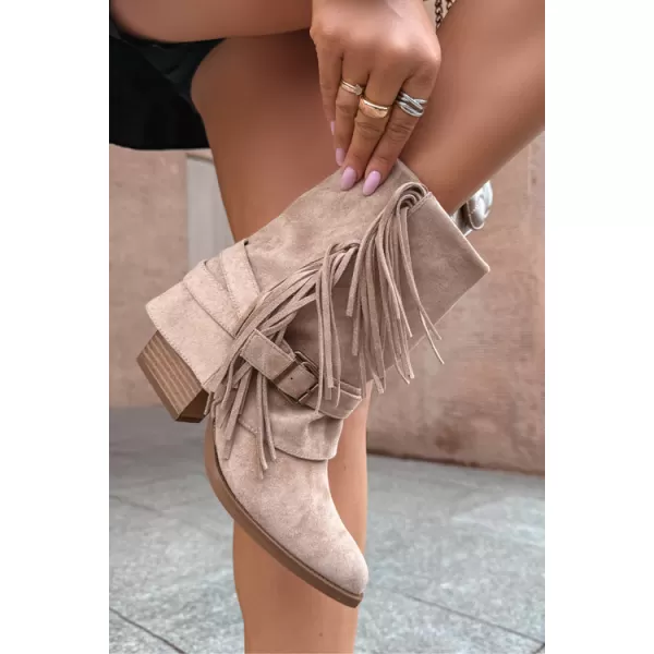  Dámské kovbojky BOTO NS591P BEIGE 