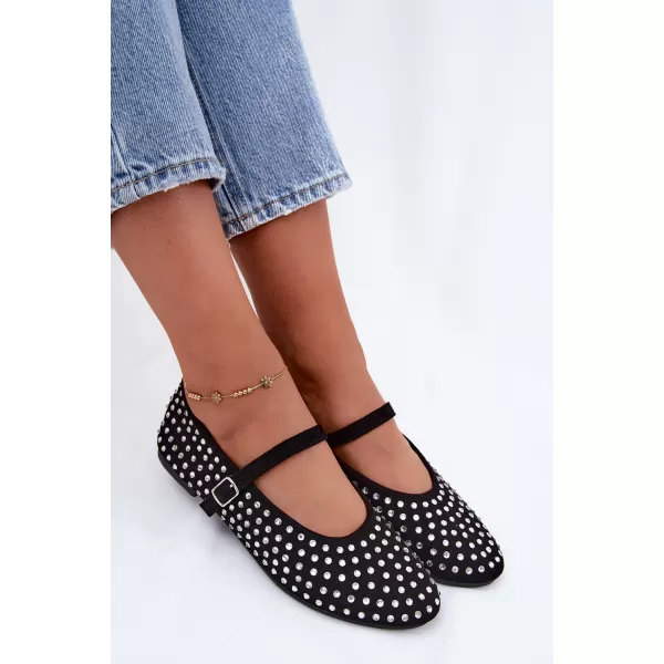  Dámské baleríny BOTO 9748 BLACK 