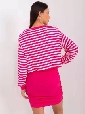 Dámský set MY RED LIPS EM-KMPL-837.57P FUCHSIA