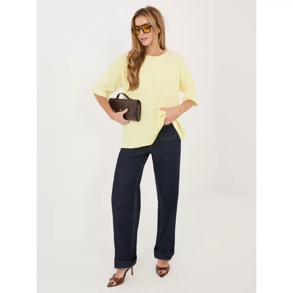  Dámské tričko RUE PARIS RV-BZ-A1230.12 BRIGHT YELLOW 