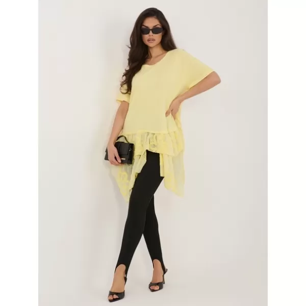  Dámské triko ITALY MODA IT-SK-81869.54 BRIGHT YELLOW 