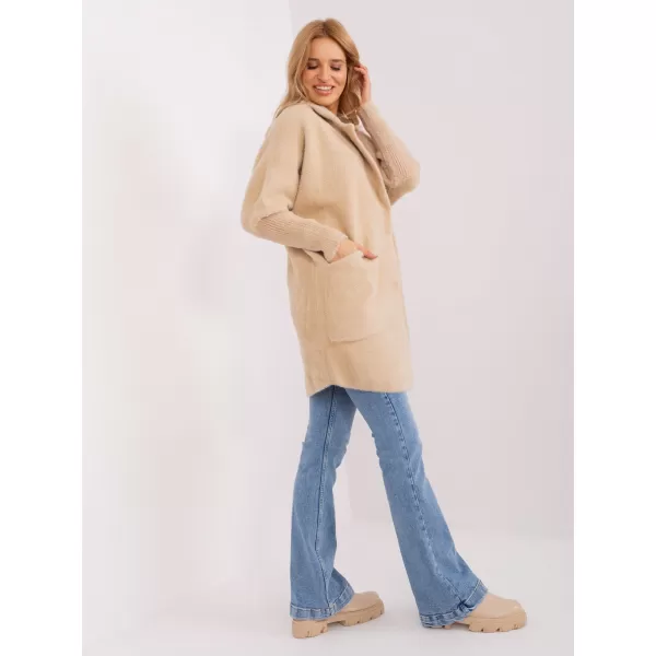  Dámský kabát FACTORY PRICE MBM-PL-1517.00P LIGHT BEIGE 