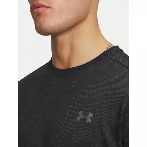  Pánské triko UNDER ARMOUR TECH VENT JCQRD SS 1390047-001 ČERNÁ 