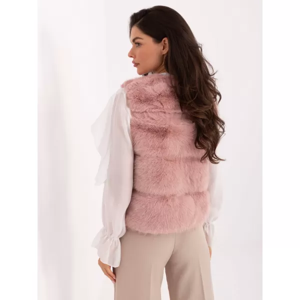  Dámská vesta WOOL FASHION ITALIA AT-KZ-2349.00P DARK PINK 