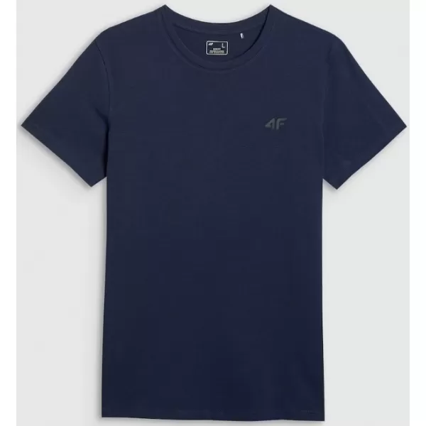  Pánské triko 4F 4FRMM00TTSHM3248 NAVY 