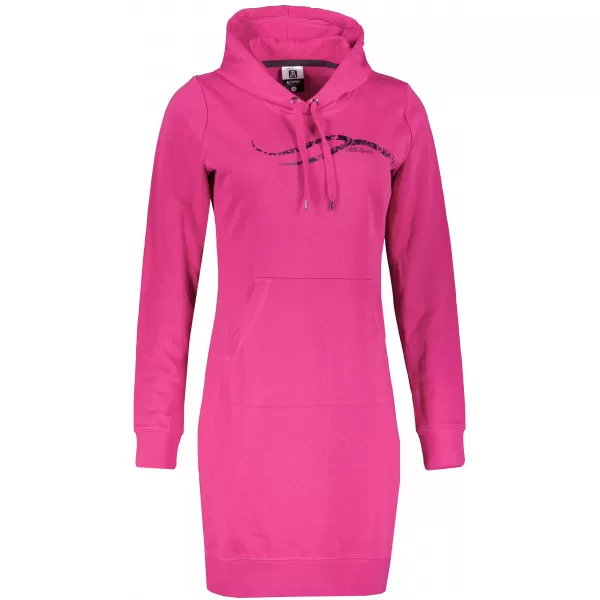  Dámská prodloužená mikina ALTISPORT ALW001419 PURPUROVÁ 