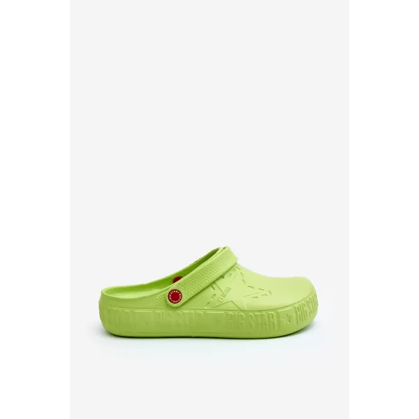  Pánské nazouváky BIG STAR SHOES II175005 GREEN 