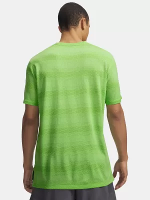 Pánské triko UNDER ARMOUR VELOCITI SS 6009517-712 ZELENÁ
