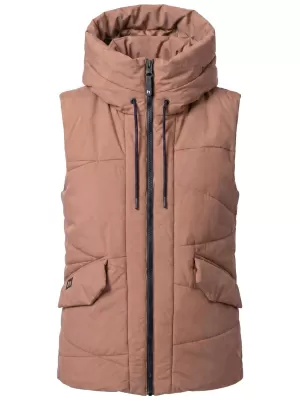 Dámská vesta HANNAH DOT VEST BEAVER FUR