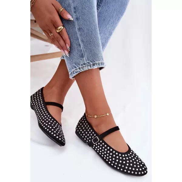  Dámské baleríny BOTO 9748 BLACK 
