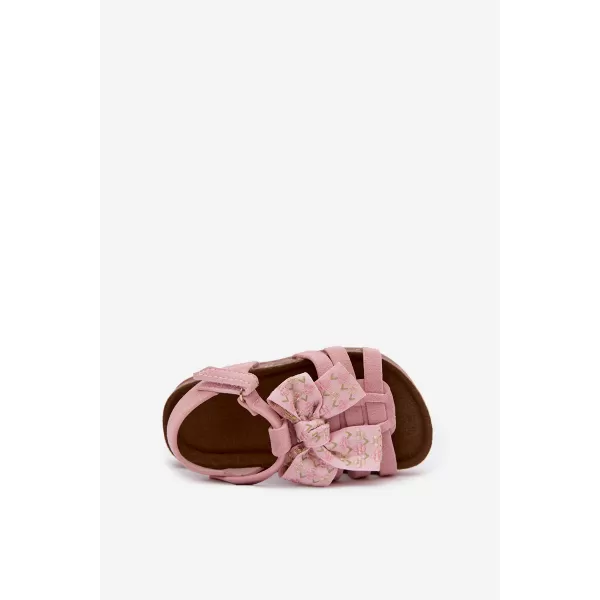  Dívčí sandály BOTO 377-1C/2C/3C PINK 