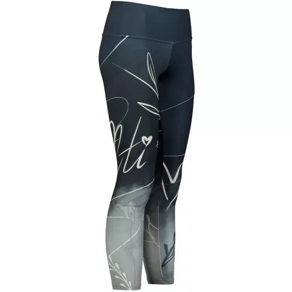  Dámské dlouhé legíny premium (nové velikosti) ALTISPORT VOJ/ALW083LEG05 ČERNOBÍLÁ 