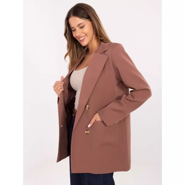  Dámská bunda LAKERTA LK-MA-509956.04 LIGHT BROWN 