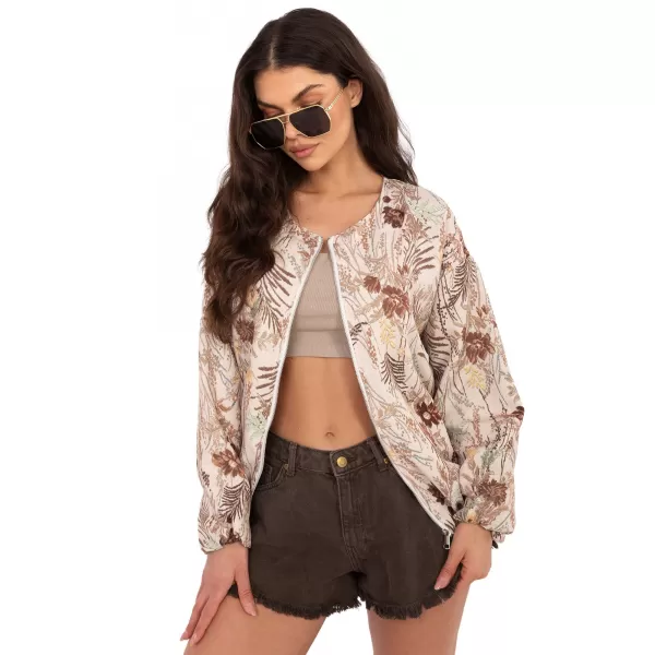  Dámská bunda ITALY MODA IT-KR-FL10357.15 BROWN 
